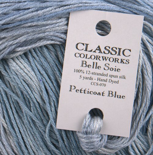 Petticoat Blue (CCS-070) - Belle Soie Silk Floss
