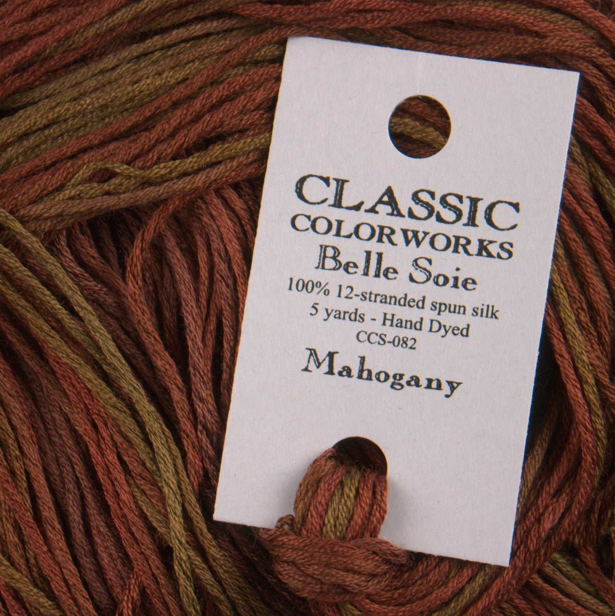 Mahogany (CCS-082) - Belle Soie Silk Floss