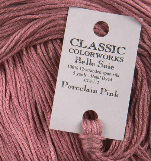 Porcelain Pink (CCS-112) - Belle Soie Silk Floss