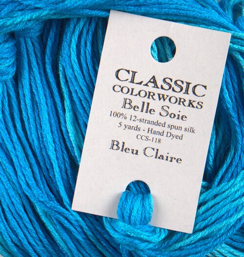 Bleu Claire (CCS-118) - Belle Soie Silk Floss