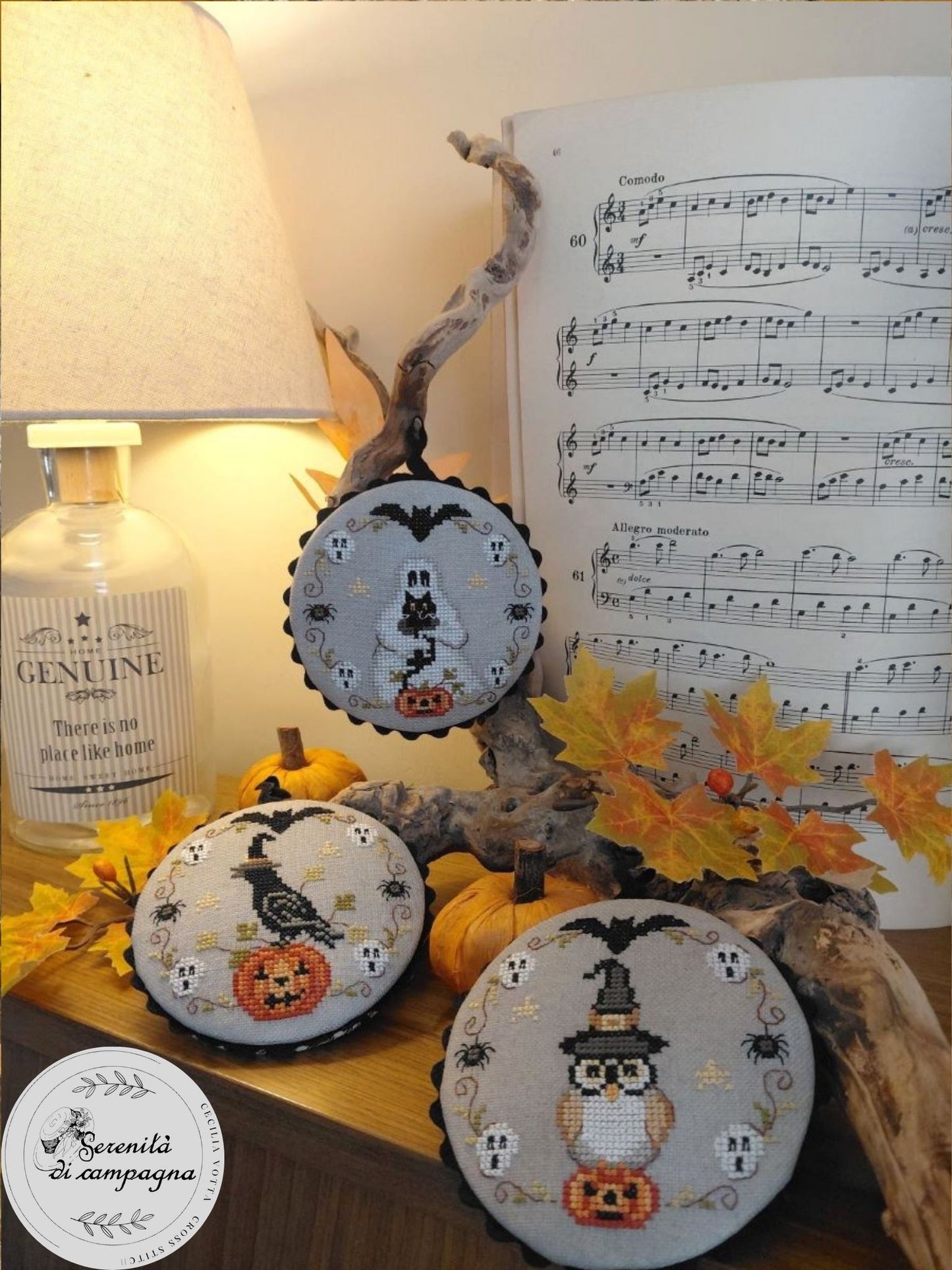 Decori Tris Halloween I - Serenita di Campagna