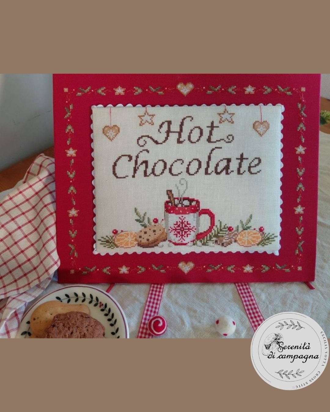 Hot Chocolate - Serenità di Campagna - 2026 Needlework Marketplace PREORDER
