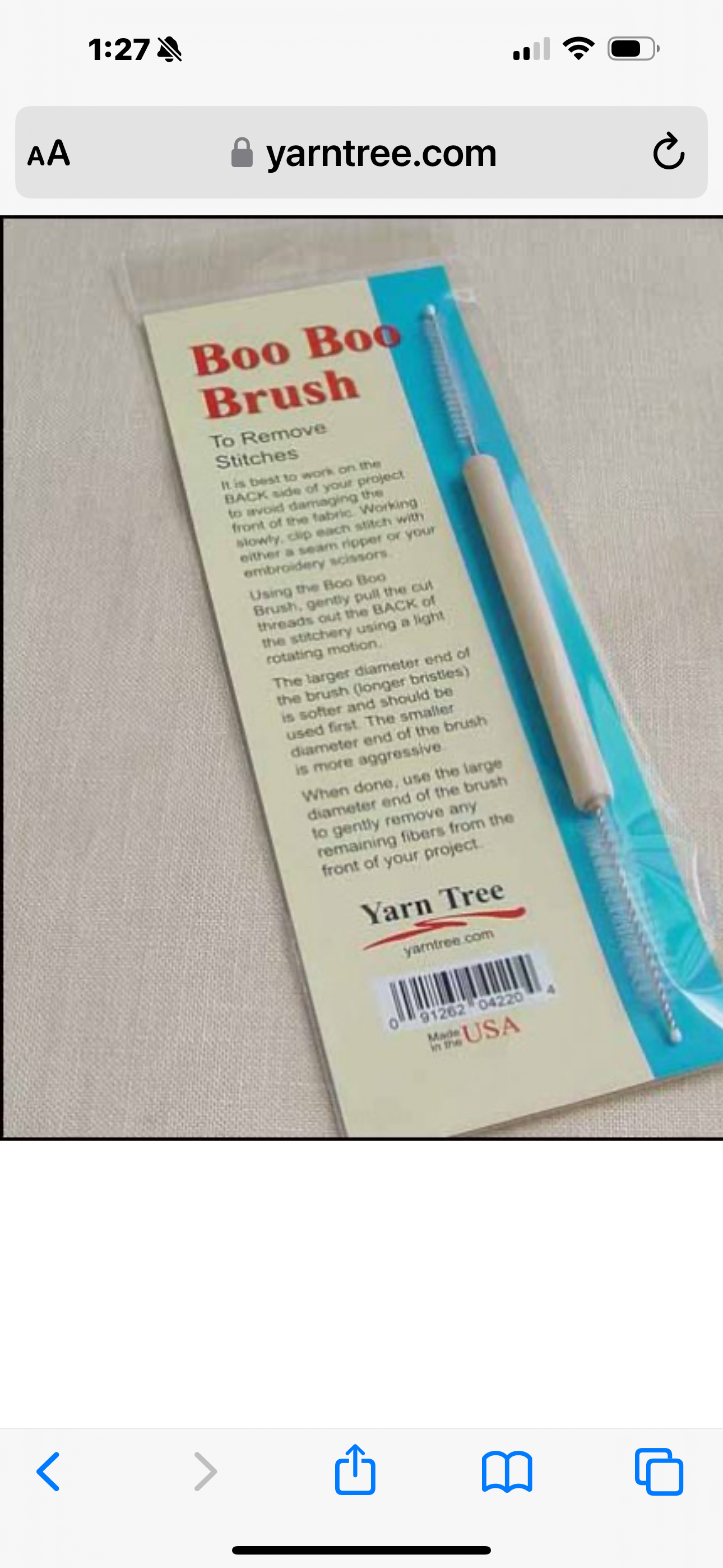 Boo Boo Brush