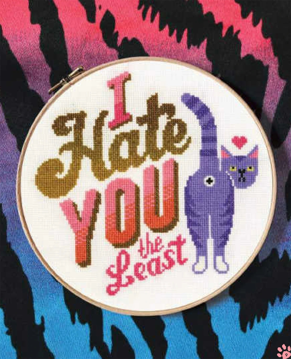 Cross Stitch with Cattitude by Emma Congdon