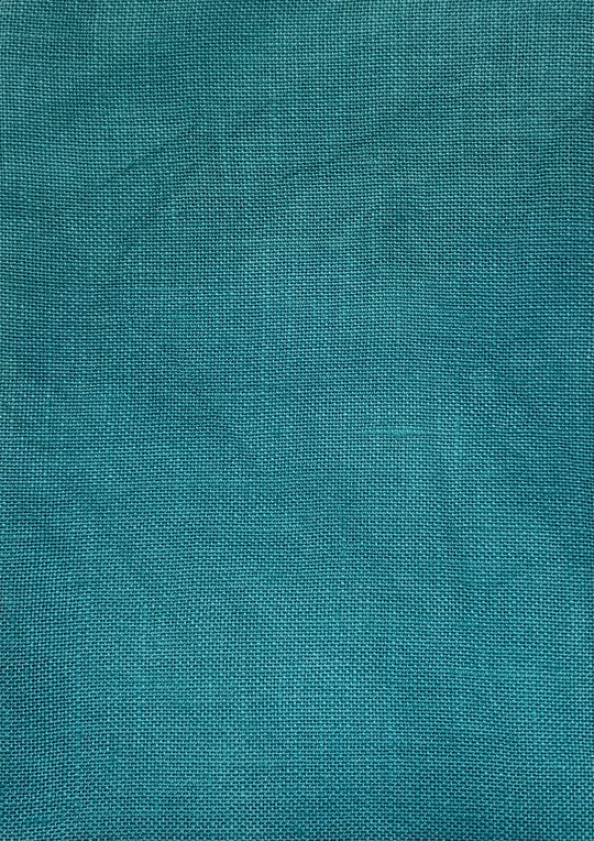 40 Count Newcastle Linen - Dark Peacock - xJu Designs