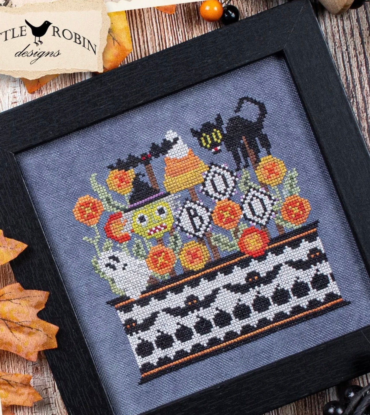 Crock O’ Halloween - Little Robin Designs - 2026 Needlework Marketplace PREORDER