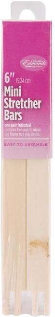 6" mini Stretcher Bars