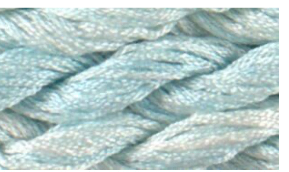 08 Mint Ice - Stranded Silk from Dinky Dyes