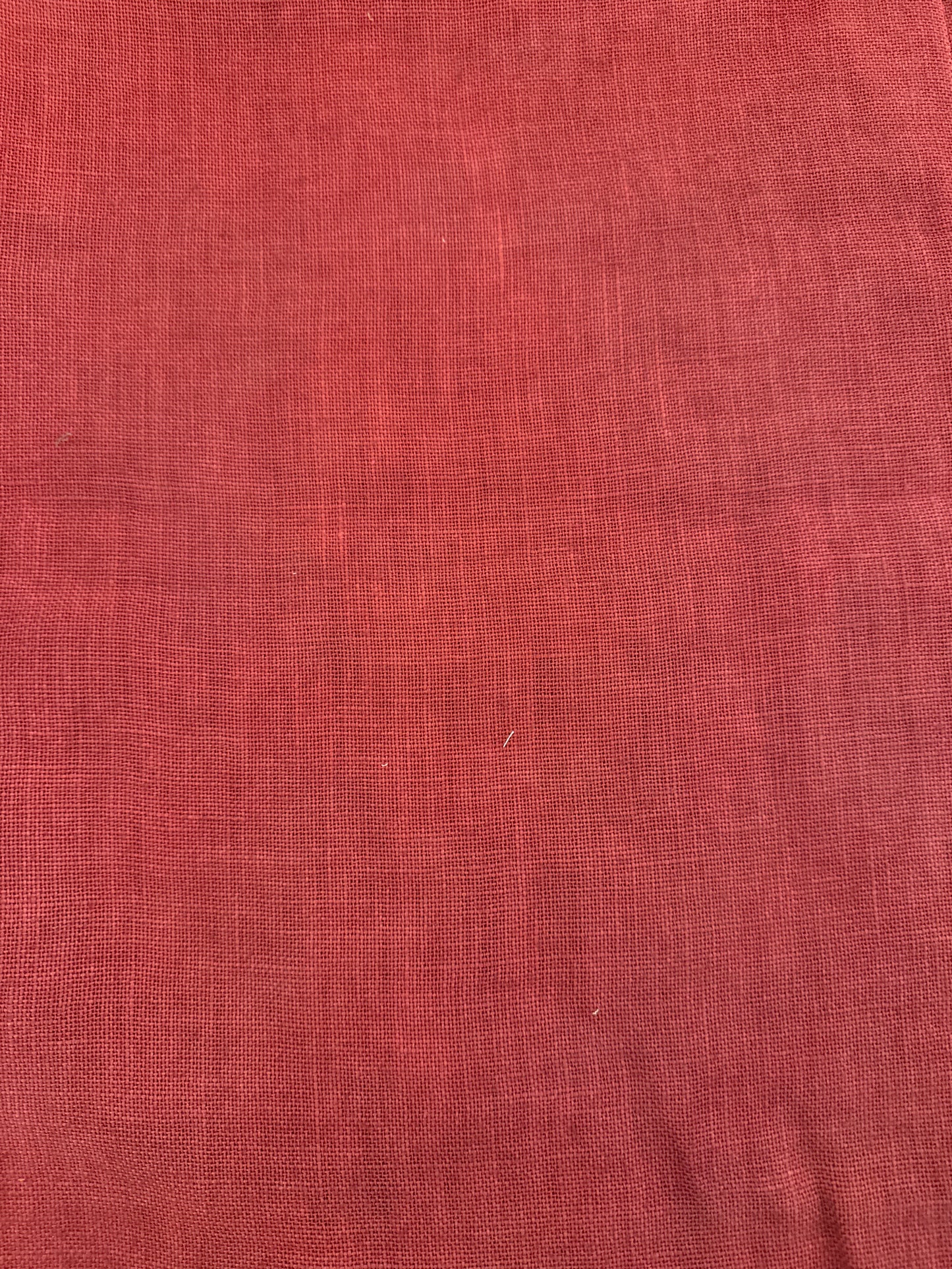 20 count Linen - Aztec Red - Weeks Dye Works
