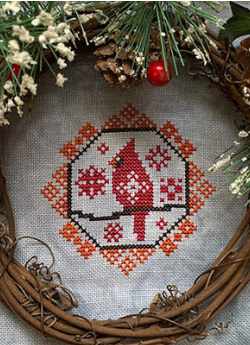 Quirky Quaker Cardinal - Darling & Whimsy