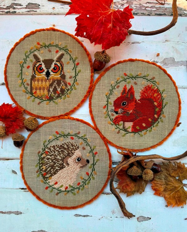 Fall Animals Trio - Puntini Puntini
