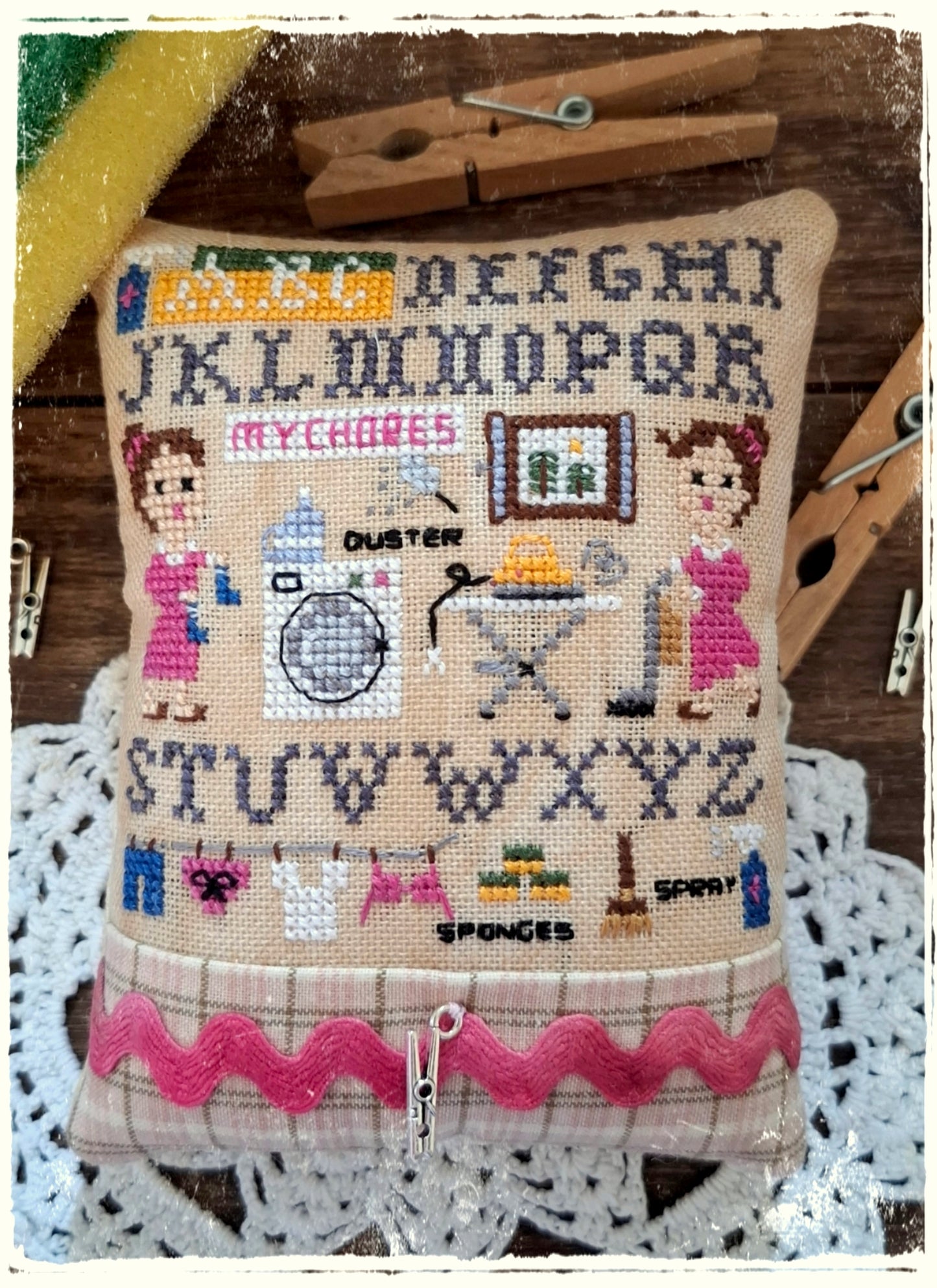 ABCs of Chores - Fairy Wool in the Wood