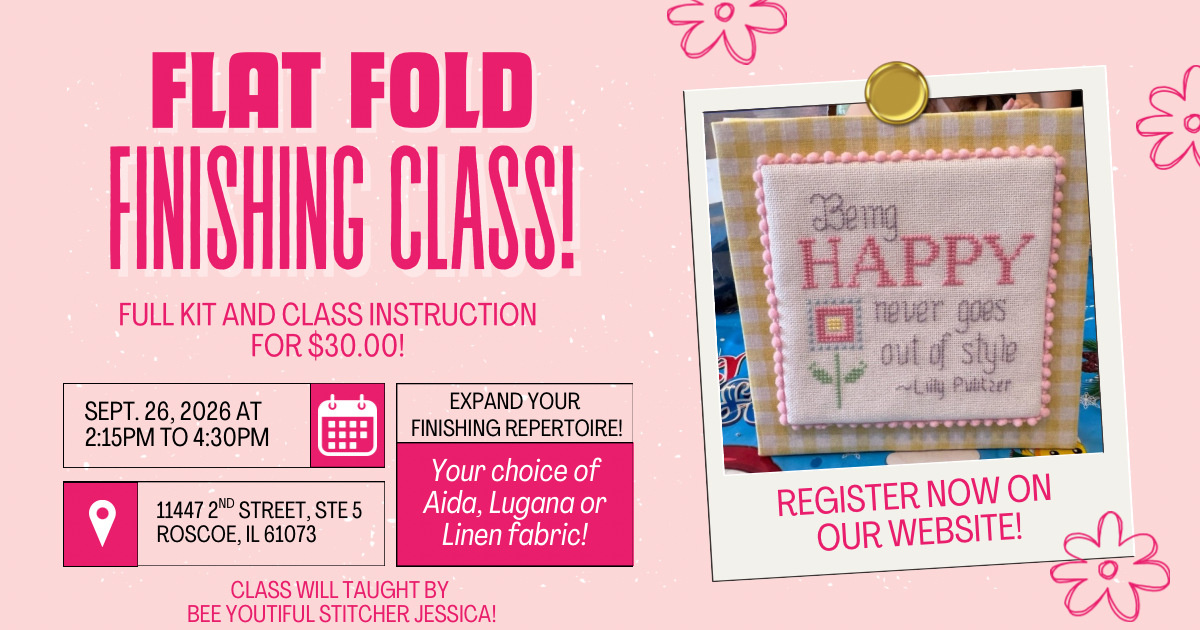 Flat Fold Finishing Class