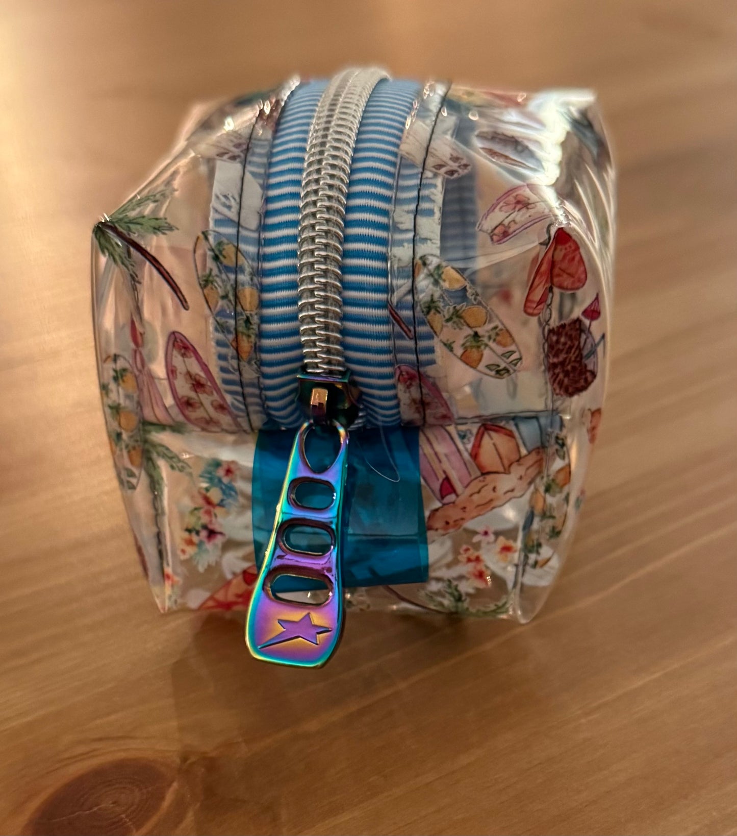Summer Surfboard Vinyl Bitty Notions Nanny Bag