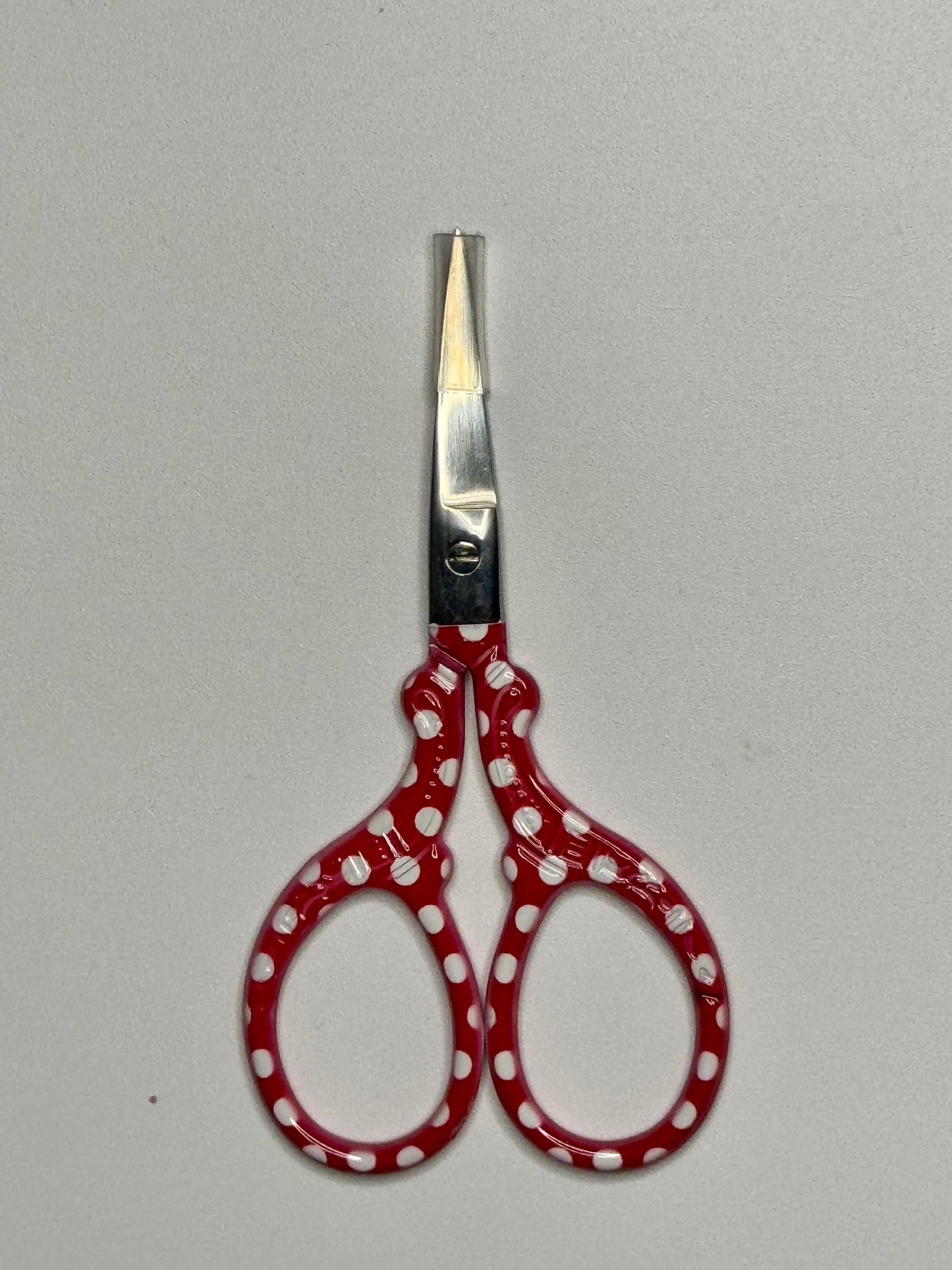 Red Polka Dot Embroidery Scissors
