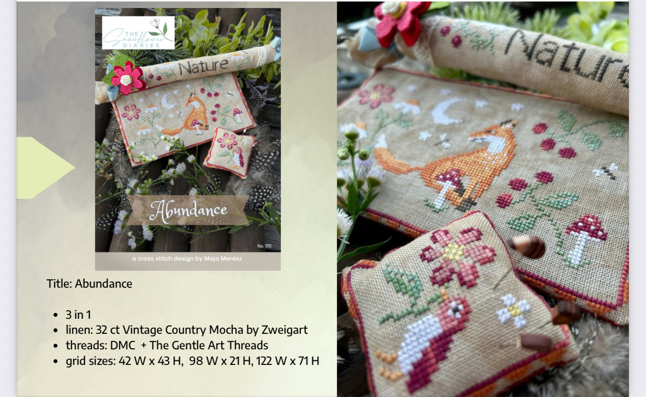 Abundance - The Snowflower Diaries