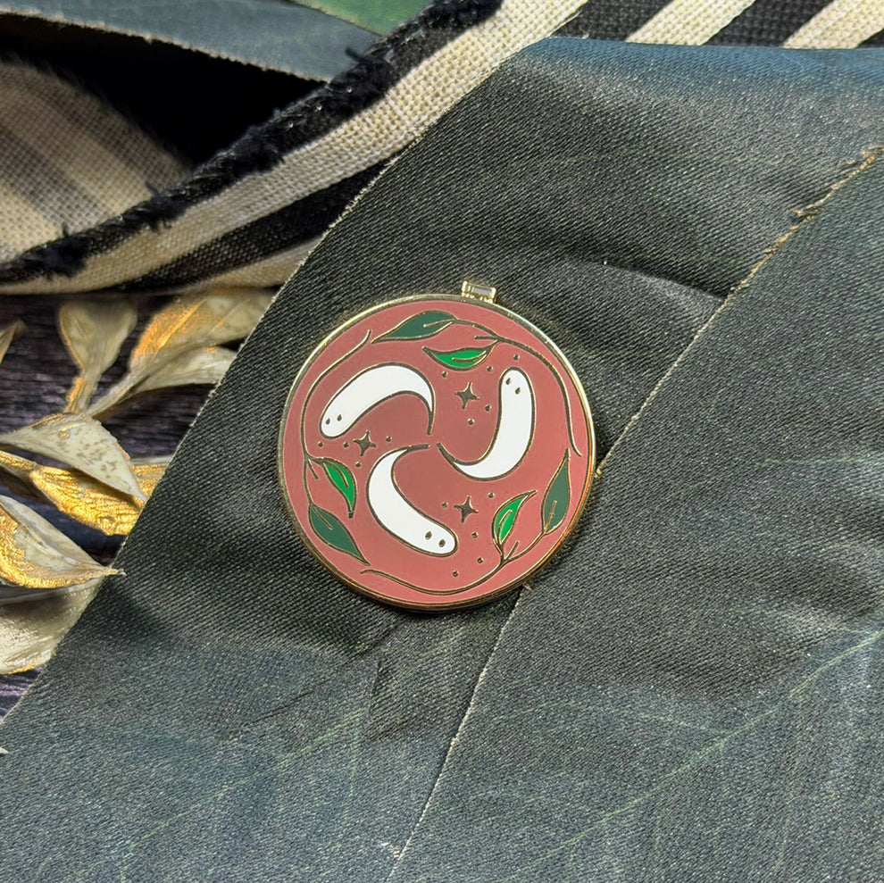 Ghost Hoop Needle Minder - The Stitch Crypt - 2026 Needlework Marketplace PREORDER