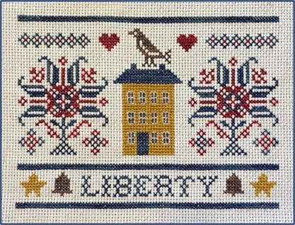 Patriotic Liberty House - Happiness is Heartmade