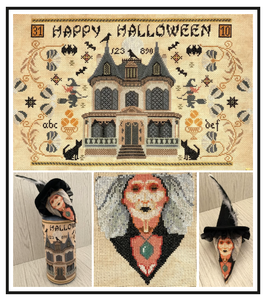 Halloween Drum - Twin Peak Primitives - 2026 Needlework Marketplace PREORDER