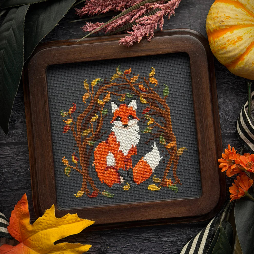 Fox in the Hollow - The Stitch Crypt - 2026 Needlework Marketplace PREORDER
