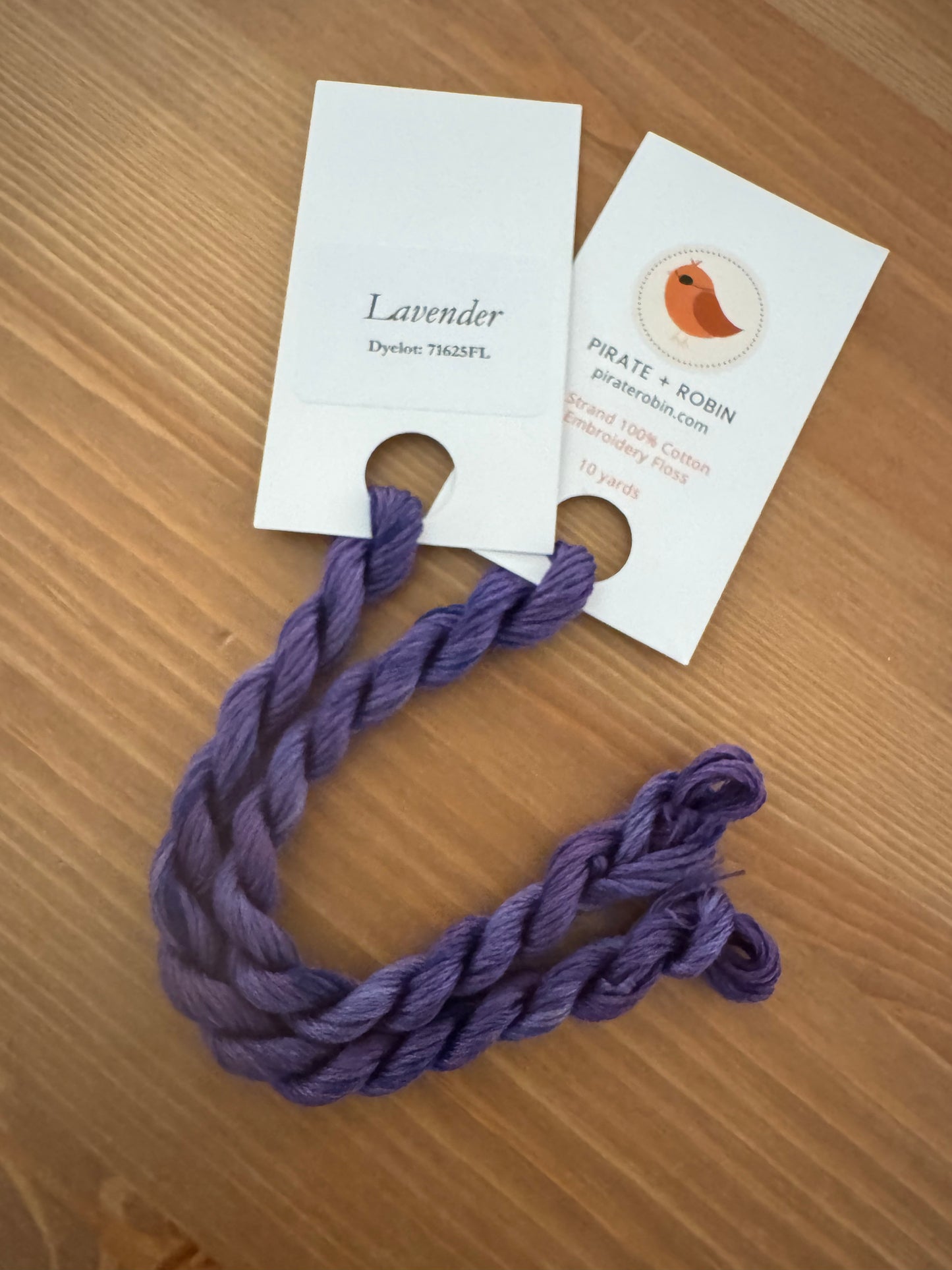 Lavender - Pirate + Robin Floss