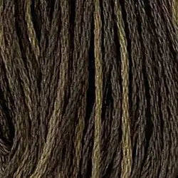 O548 Blackened Khaki Brown Valdani 6-Ply Thread