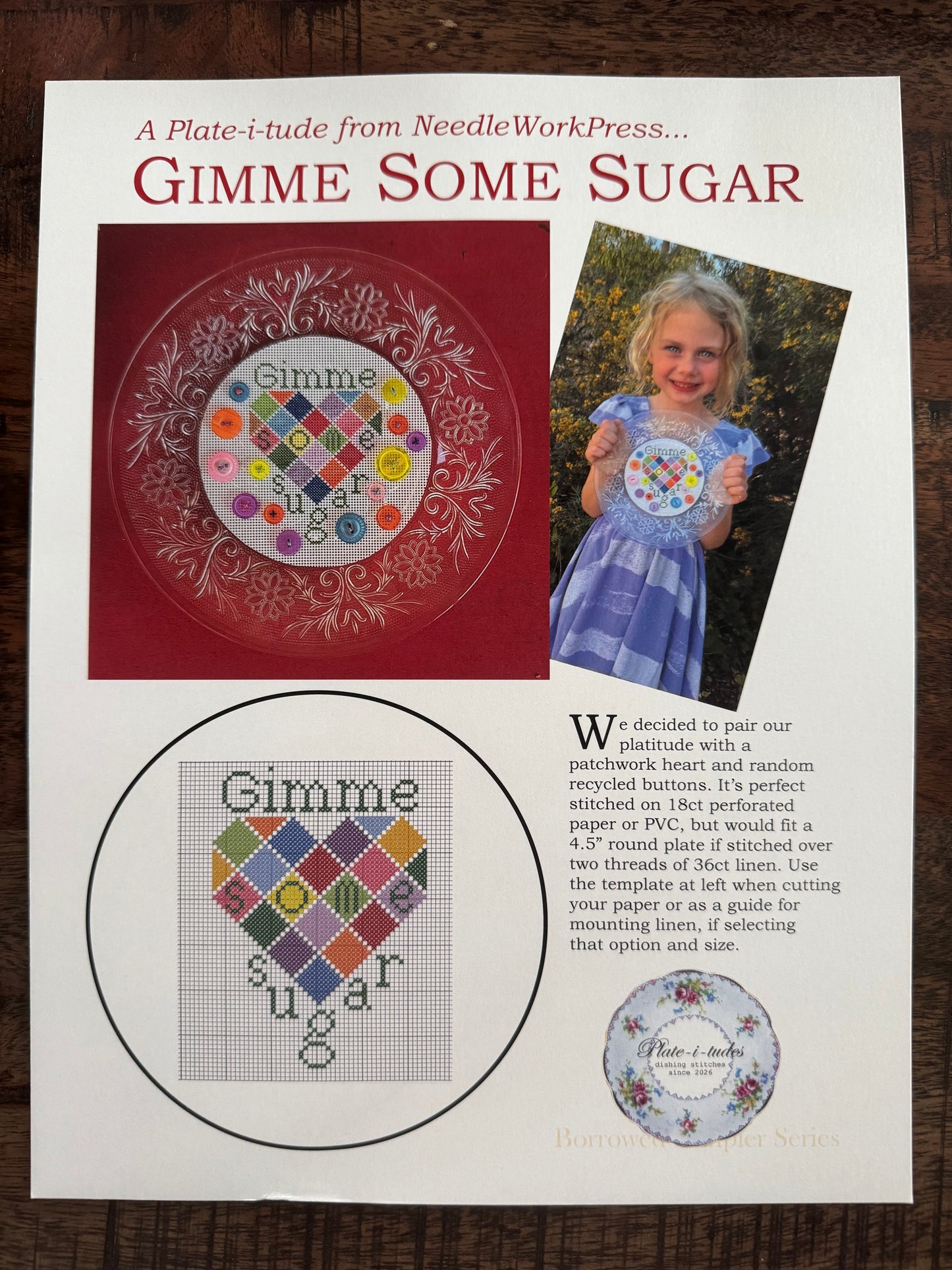 Plate-i-tude: Gimme Some Sugar - NeedleWorkPress