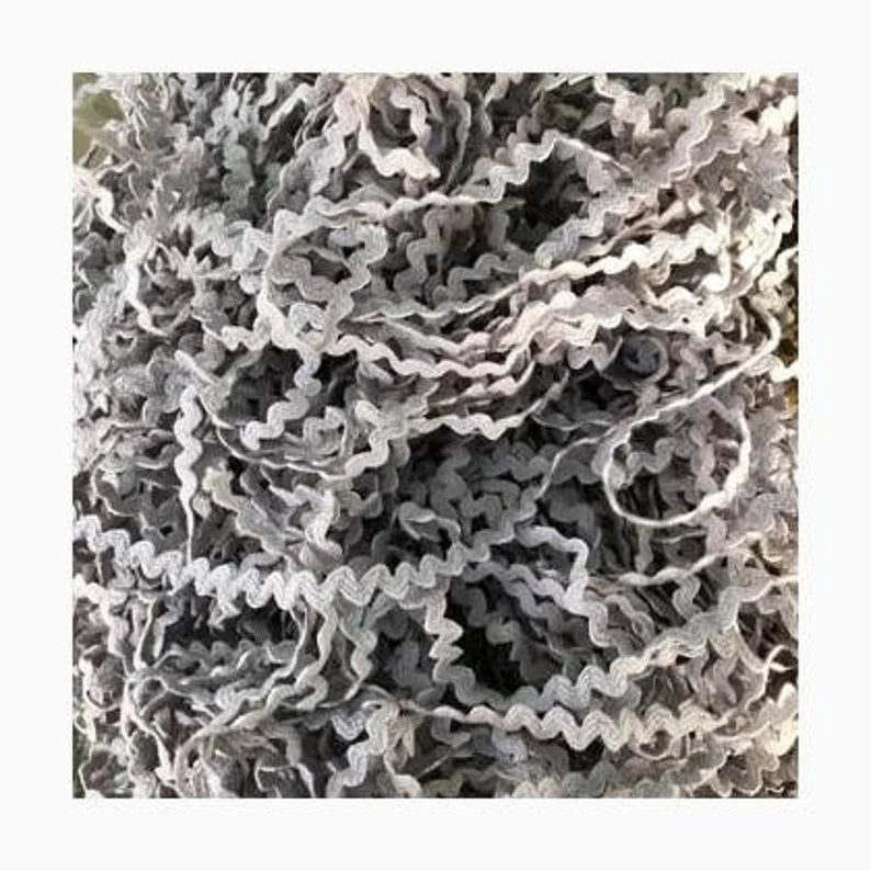 7/32" Rick Rack - Anemone - Hand-dyed Cotton - Lady Dot Creates