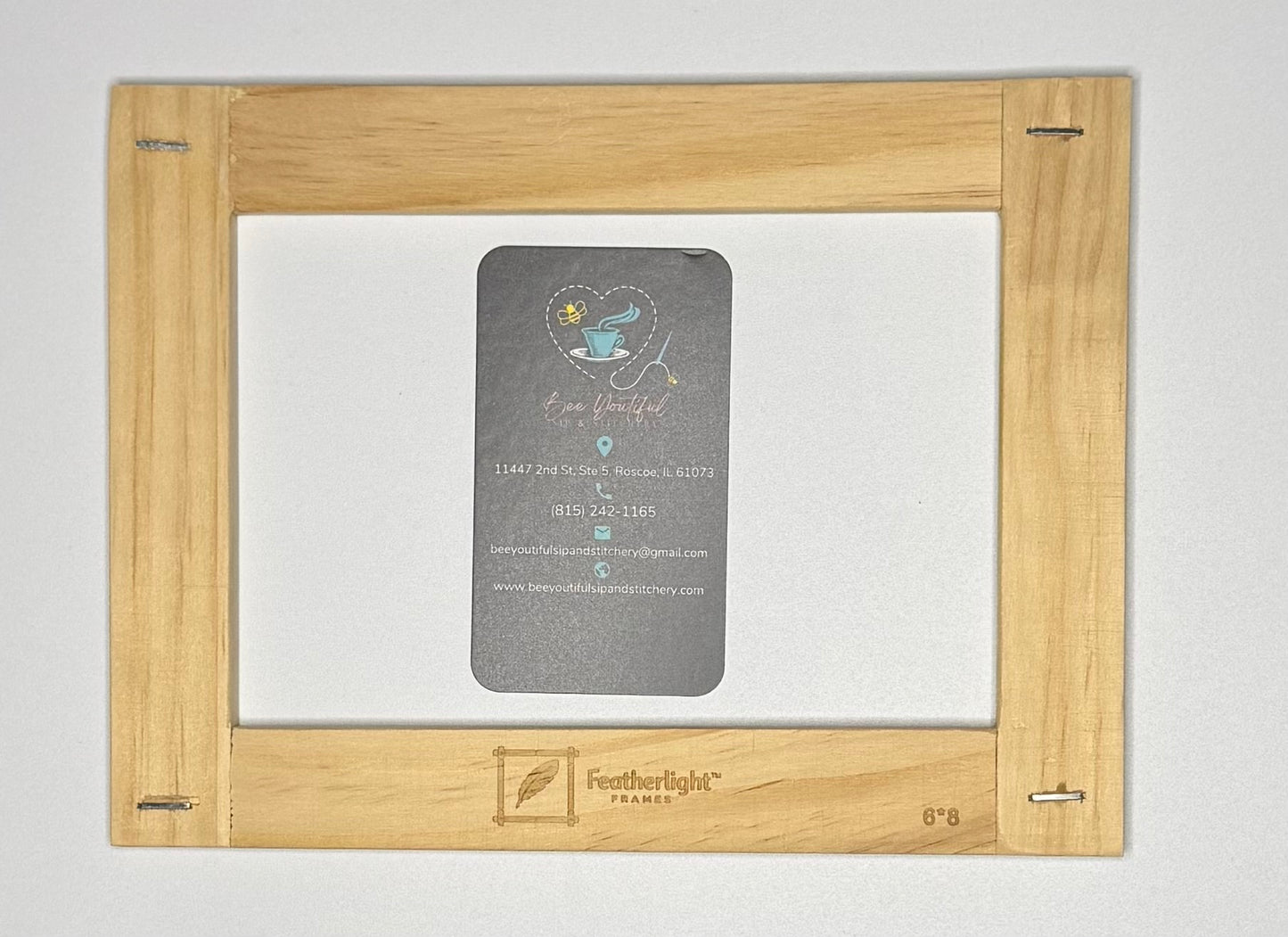 6"x8" Rectangle Featherlight Frame (Stretcher Bar Alternative)