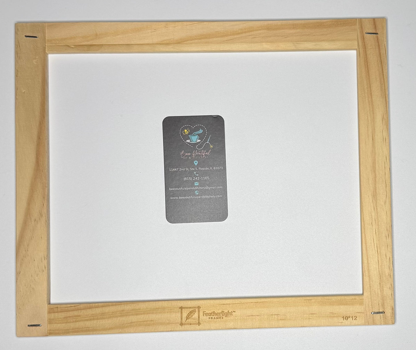 10"x12" Rectangle Featherlight Frame (Stretcher Bar Alternative)
