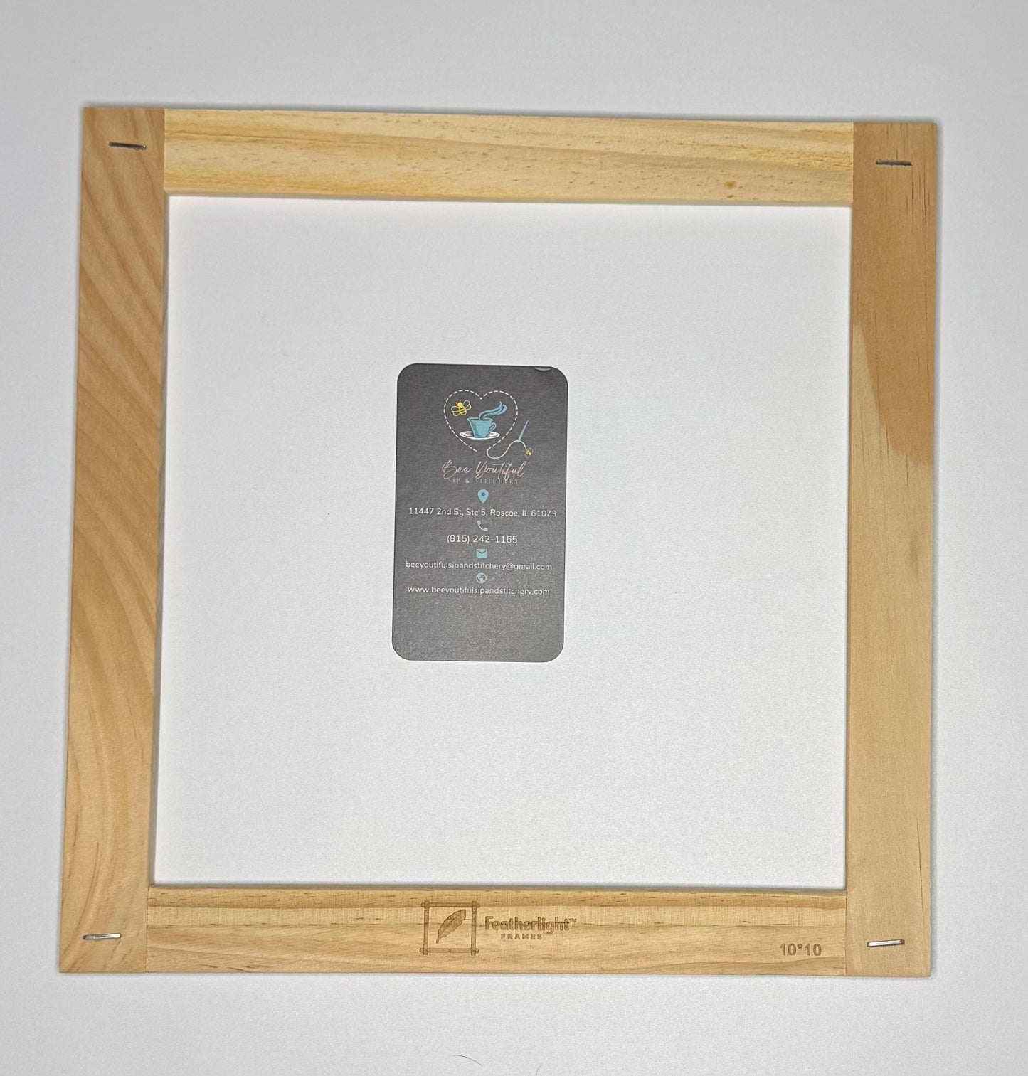 10" Square Featherlight Frame (Stretcher Bar Alternative)
