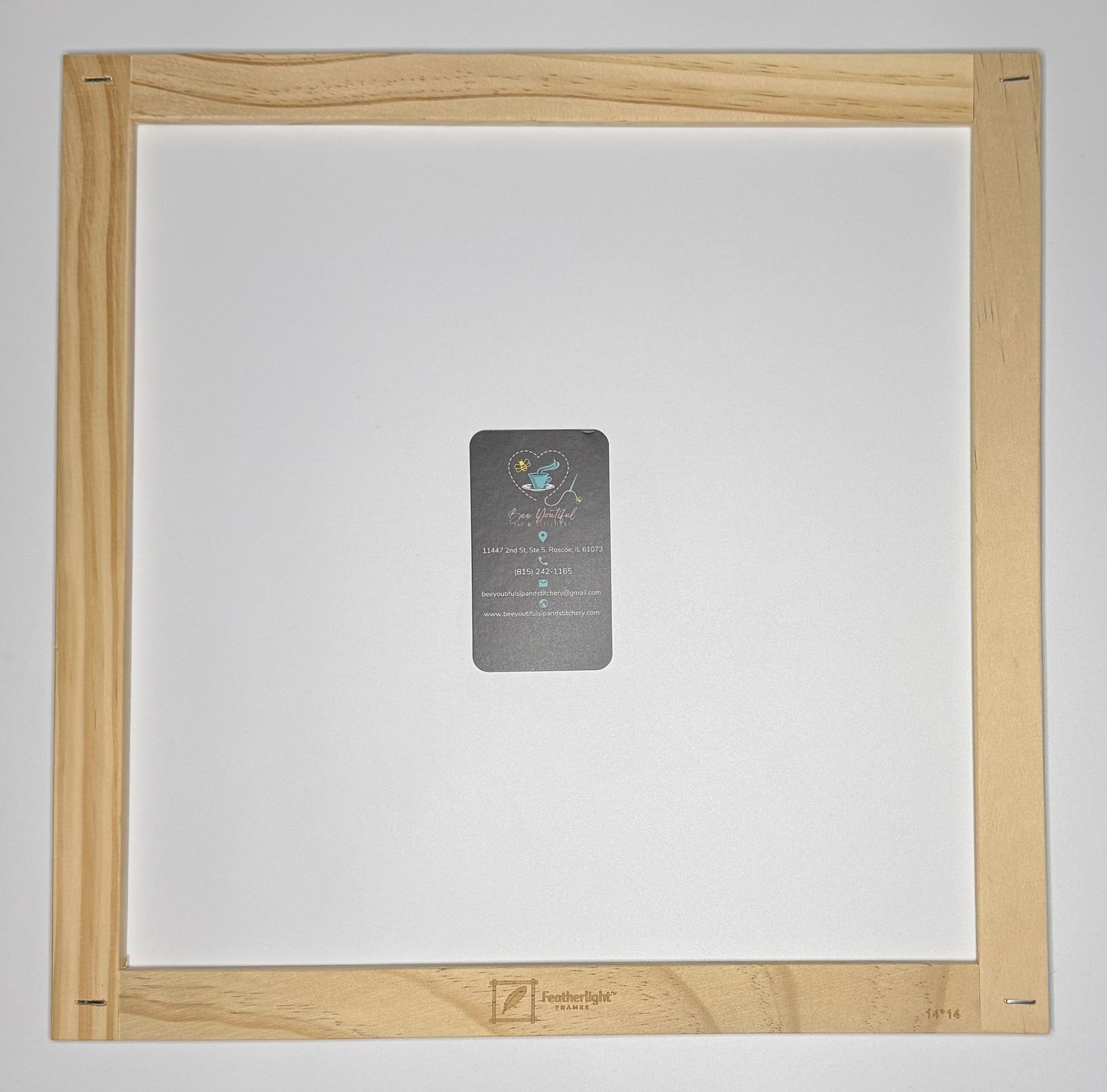 14" Square Featherlight Frame (Stretcher Bar Alternative)