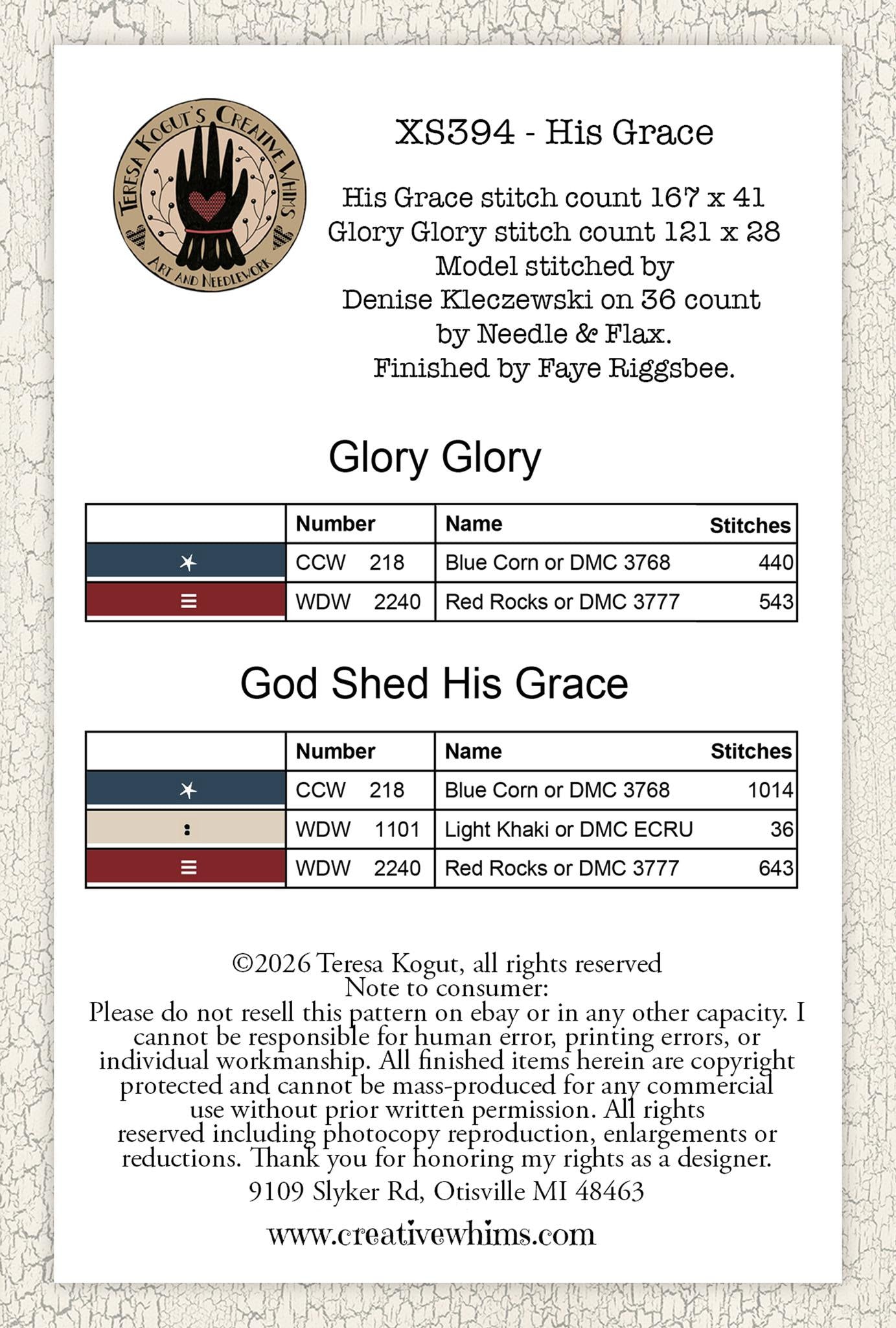 PREORDER - His Grace - Teresa Kogut