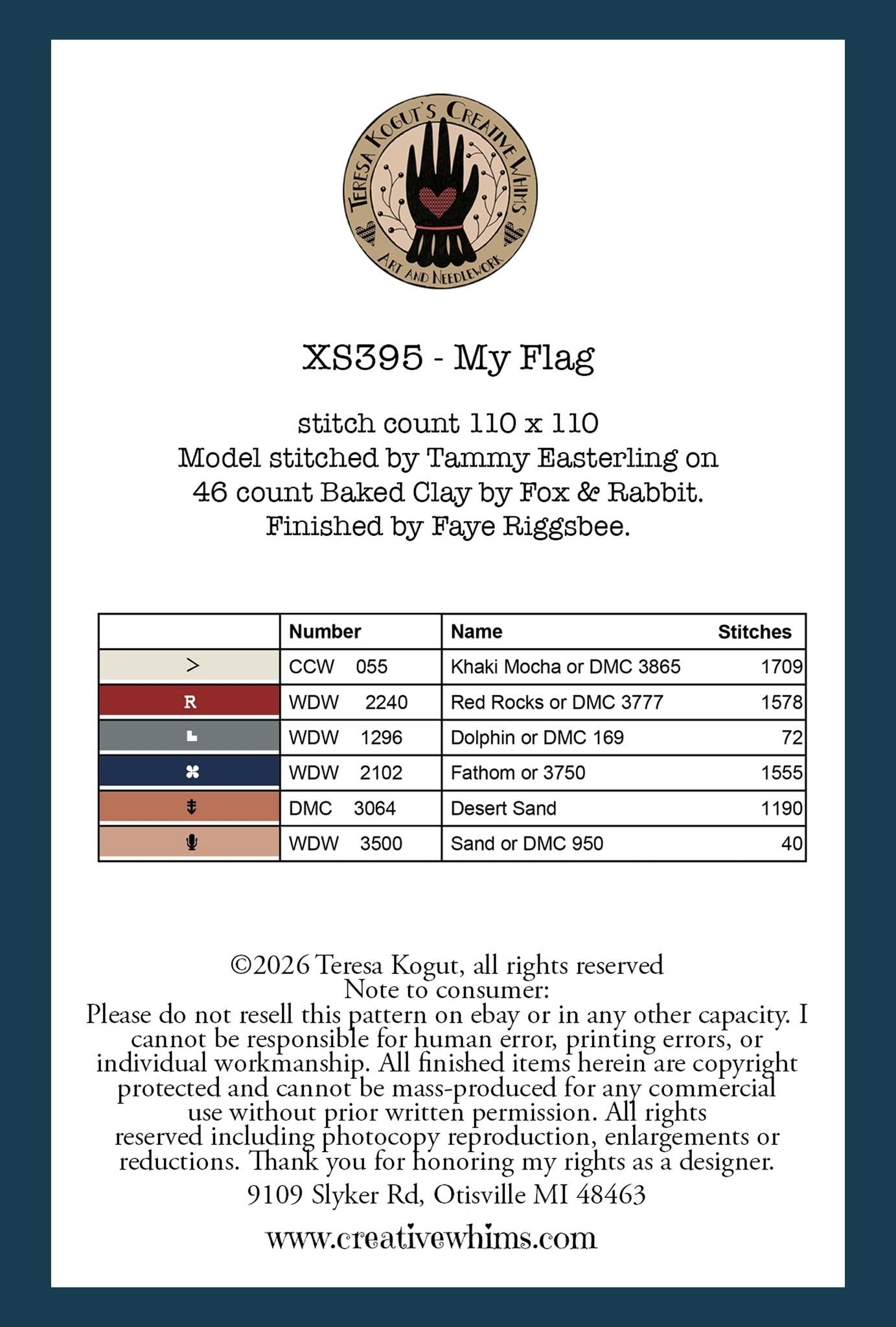 PREORDER - My Flag - Teresa Kogut