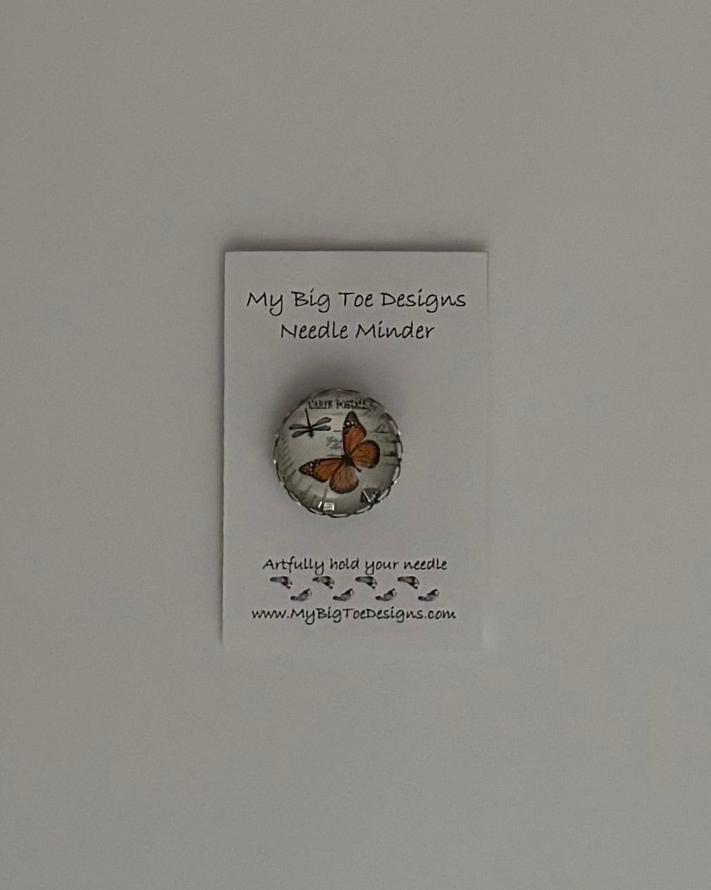 Butterfly Needle Minder - My Big Toe Designs