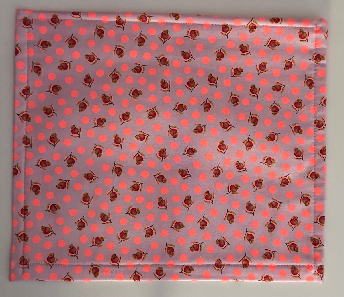 Tula Pink Moon Garden Floral Vinyl Front Project Bag