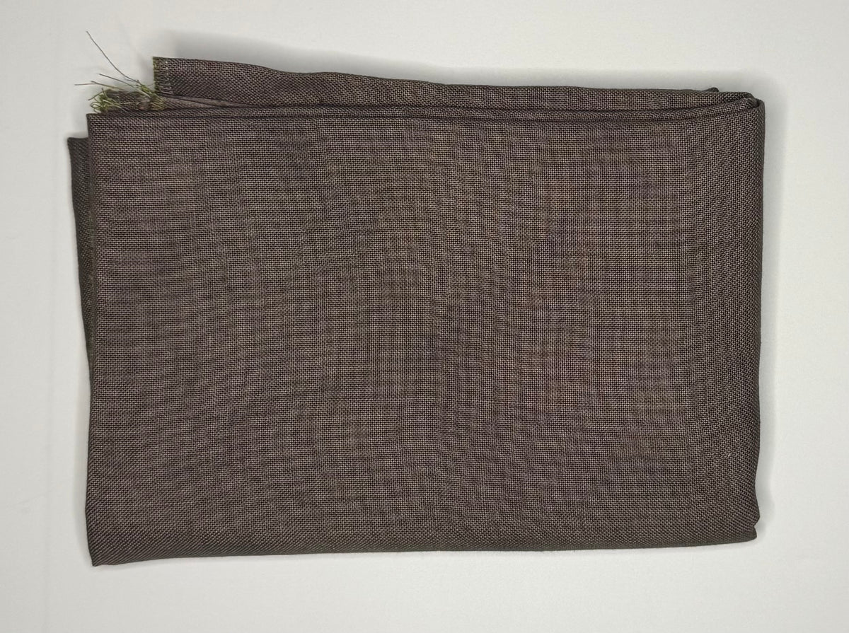 32 Count Belfast Linen - Dark Soil - xJu Designs