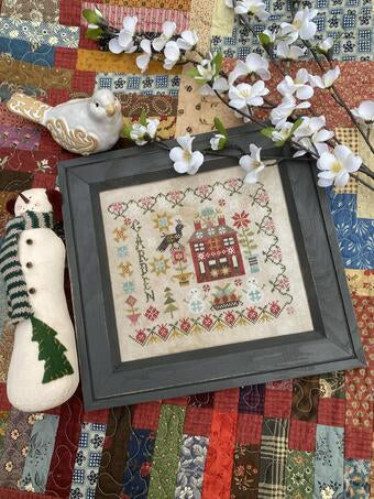 Winter Garden at Cranberry Manor - Pansy Patch Quilts and Stitchery
