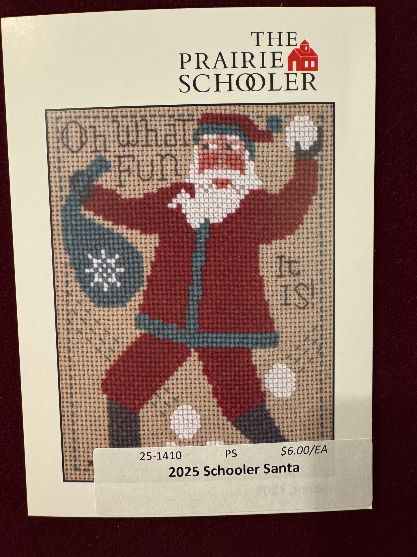 2025 Santa - Prairie Schooler