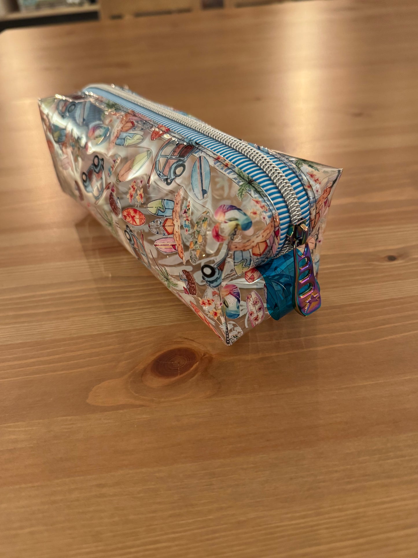 Summer Surfboard Vinyl Notions Nanny Bag