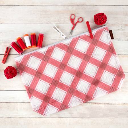 Berry Mad for Plaid Project Bag by It's Sew Emma