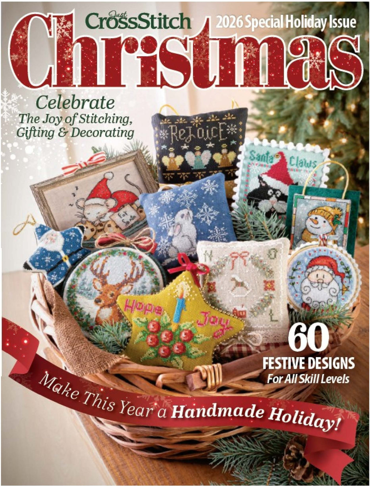 Just Cross Stitch 2026 Christmas Issue - Christmas Magazine