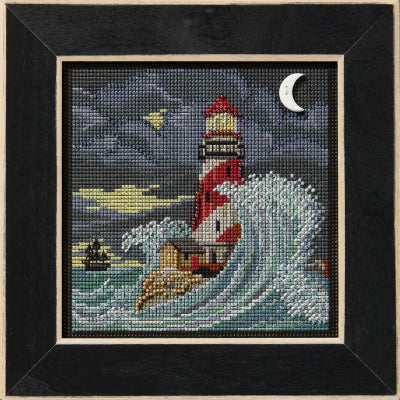Haunted Lighthouse - Autumn Series- Beaded Cross Stitch Kit - Mill Hill