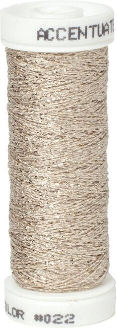 #022 - Taupe - Accentuate Metallic Thread (Blending Filament)