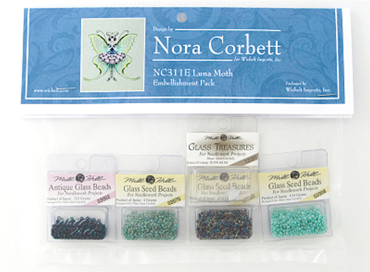 Luna Moth Embellishment Pack - Nora Corbett