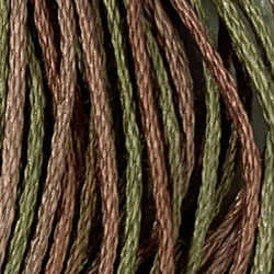 O574 Dried Leaves Valdani 6-Ply Thread