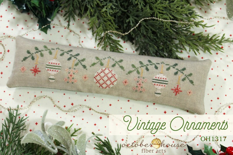 Vintage Ornaments - October House Fiber Arts