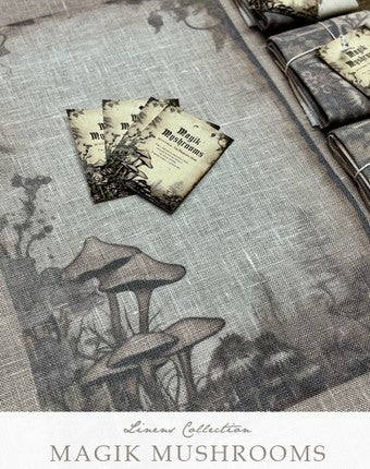 30 Count Linen - Magik Mushrooms - The Primitive Hare