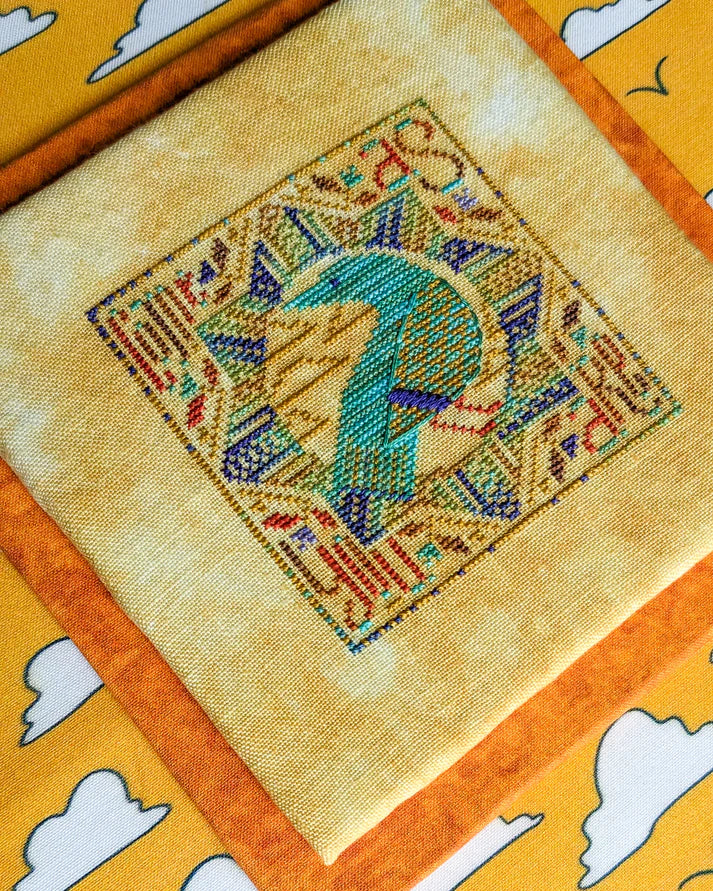 Broken Wings Welcomed - Shaded Stitchery