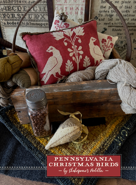 Pennsylvania Christmas Birds - Shakespeare's Peddler